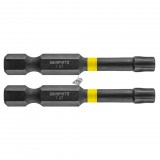 GRAPHITE Torziós ütvecsavarozó bit TX27x50mm, 2db 56H527