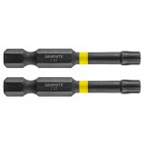 GRAPHITE Torziós ütvecsavarozó bit TX27x50mm, 2db 56H527