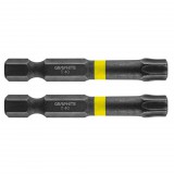 GRAPHITE Torziós ütvecsavarozó bit TX40x50mm, 2db 56H529