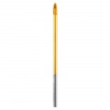 GRAPHITE Univerzális 4 élű üvegfúró, fa, műanyag, fém, kőzet, kerámia fúráshoz, 3mm 56H400