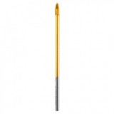 GRAPHITE Univerzális 4 élű üvegfúró, fa, műanyag, fém, kőzet, kerámia fúráshoz, 3mm (56H400)