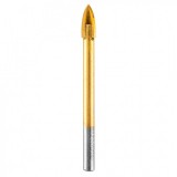 GRAPHITE Univerzális 4 élű üvegfúró, fa, műanyag, fém, kőzet, kerámia fúráshoz, 8mm (56H405)