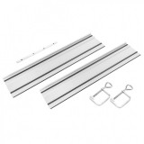 Graphite vezetősínek merülőfűrészhez 2 x 700mm, csatlakozó, 2 bilincs