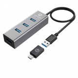 Graugear G-HUB4-AC USB 3.0 HUB (4 port) (G-HUB4-AC)