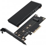 GRAUGEAR PCI Card M.2 PCIe 4.0 Card für M.2 NVMe SSD (G-M2PCI01) (G-M2PCI01)