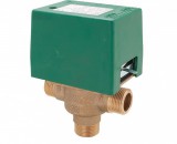 GRAVIKOL Rugós visszahúzású háromjáratú motoros szelep 1" KK külső menet zónaszelep háromutas keverőszelep 230V Feszültségre vált, hiányában visszaáll magától.