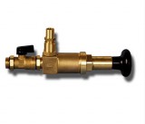 GRAVIKOL Szolár feltöltő szivattyú napkollektor és fűtés kézi töltő pumpa sárgarézből 4,5 bar