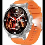 Gravity GT23-1 Okosóra 1.85" Érintőkijelző Fekete Szilikon Szíjjal (GT23)