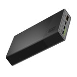 Green Cell GC PowerPlay 20S Power Bank 20000mAh 22.5W PD USB C Fast Charging hordozható telefontöltő iPhone 15 14 13 12 típusokhoz PBGC03S
