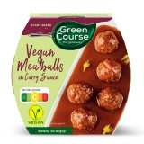 Green Course vegán golyók curry szószban - 300g