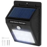GREEN ENERGY LTD Napelemes mozgásérzékelős fali lámpa 1W 6 SMD LED beépített akkumulátorral mozgásérzékelővel
