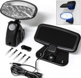 GREEN ENERGY LTD Szolár fali lámpa Külön szerelhető napelemmel Mozgásérzékelős 15 LED beépített akkumulátorral