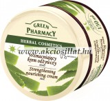 Green Pharmacy feszesítő és tápláló arckrém aloe vera kivonattal 150ml