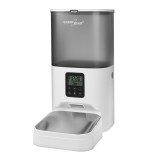 GreenBlue GB393 Műanyag Automata Kisállat Etető 6L - Szürke (GB393)