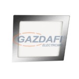 GREENLUX GXDW206 LED15 VEGA-S Süllyesztett szögletes SMD LED lámpa matt króm 3W meleg fehér