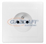 GREENLUX GXKP006 Csatlakozóaljzat JUPITER 250V 16A fehér