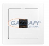 GREENLUX GXKP014 Kommunikációs csatlakozóaljzat 8pin. JUPITER fehér