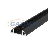 GREENLUX GXLP056 Alumínium profil (U) max. 12mm széles LED szalagokhoz, felületre telepítéshez alumínium