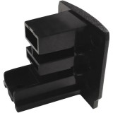 GREENLUX GXTR048 TRACK END CAP 4W BLACK Végdugó a sínekhez