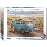 Greg Giordano - A szerelem és a remény VW busza, 1000 db-os puzzle (EUROGRAPHICS, 6000-5310)