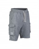 GREY US COTTON SWEATSHORTS - mdldgítőnadrág, rövid, szürke, MIL-TEC