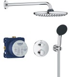 Grohe Precision Thermostat króm Rejtett zuhanyrendszer Vitalio Start 250 - Gr.34883000