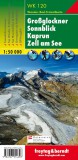 Großglockner – Sonnblick – Kaprun – Zell am See turistatérkép - f&b WK 120