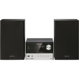 Grundig CMS 3000 BT DAB+ Otthoni mikro hangrendszer 30 W Fekete, Ezüst