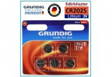 GRUNDIG Premium CR2025 LITHIUM GOMBELEM 5db / bliszter 3V elem