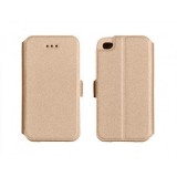 GSMLIVE HTC Desire 820 Arany szilikon keretes könyvtok