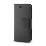 GSMLIVE iPhone 12 Pro Max (6,7") telefon tok, könyvtok, oldalra nyíló tok, mágnesesen záródó, fekete, Fancy