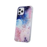 GSMLIVE iPhone 14 Pro (61") hátlap tok, TPU tok, Gold Glam Galactic