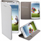 GSMLIVE LG K7 telefon tok, könyvtok, oldalra nyíló tok, mágnesesen záródó, X210, ezüst