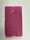 GSMLIVE Microsoft Lumia 435 pink Szilikon tok