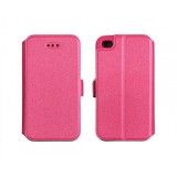 GSMLIVE Microsoft Lumia 540 pink szilikon keretes könyvtok