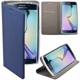 GSMLIVE Realme GT Neo 3 telefon tok, könyvtok, oldalra nyíló tok, mágnesesen záródó, sötétkék, Smart Magnet