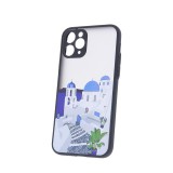 GSMLIVE Samsung Galaxy S22 Plus hátlap tok, TPU tok, fekete, SM-S906, Ultra Trendy City 1