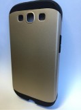 GSMLIVE Samsung I9300 I9301 I9305 Galaxy S3 Arany Armor Kemény Hátlap Tok