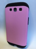GSMLIVE Samsung I9300 I9301 I9305 Galaxy S3 Rózsaszin Armor Kemény Hátlap Tok