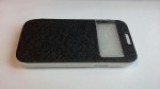 GSMLIVE Samsung I9500 I9505 I9506 I9515 Galaxy S4 fehér keretes fekete ablakos könyvtok