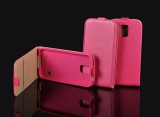 GSMLIVE Sony Xperia M4 Aqua E2303 pink rózsaszín szilikon keretes vékony flip tok