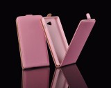 GSMLIVE Sony Xperia Z3 D6603 pink rózsaszín szilikon keretes vékony flip tok
