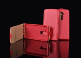 GSMLIVE Sony Xperia Z5 Premium E6853 piros szilikon keretes vékony flip tok