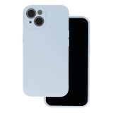 GSMLIVE Xiaomi Redmi Note 14 5G szilikon tok, hátlap tok, velúr belső, babakék, matt, Silicone Case