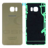 GSMOK Akkumulátor Fedél Ház Samsung G928 Galaxy S6 Edge Plus Arany Gh82-10336A Eredeti Szervizcsomag