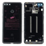 GSMOK Akkumulátor ház Huawei Y9 2018 fekete 02352bbl Eredeti szervizcsomag
