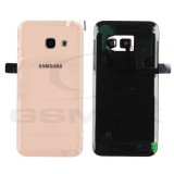 GSMOK Akumulátor Fedél Samsung A320 Galaxy A3 2017 Rózsaszín Gh82-1363636D Eredeti Szervizcsomag