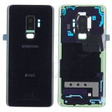 GSMOK Akumulátor Fedél Samsung G965 Galaxy S9 Plus Duos Fekete Gh82-15660A Eredeti Szervizcsomag