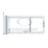 GSMOK Dual SIM kártya és memóriakártya tartó Samsung G955 Galaxy S8 Plus Violet GH98-40977C [Eredeti]
