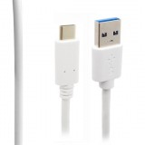 GSMOK Kábel Type-c USB USB 3.0 WHITE 1M
